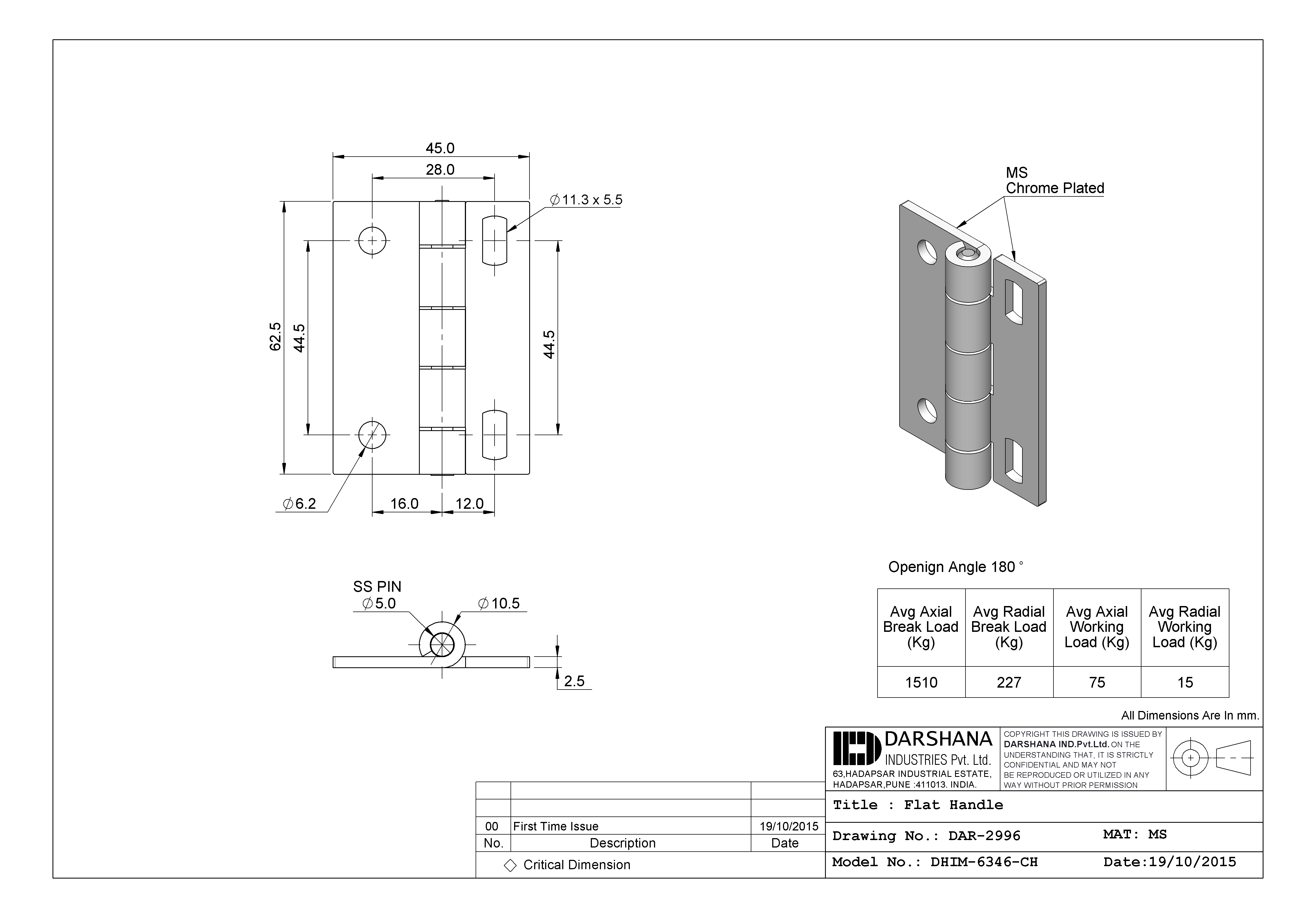 Darshana industries Item No -DHIM-6346 - MAPA Engineering Company